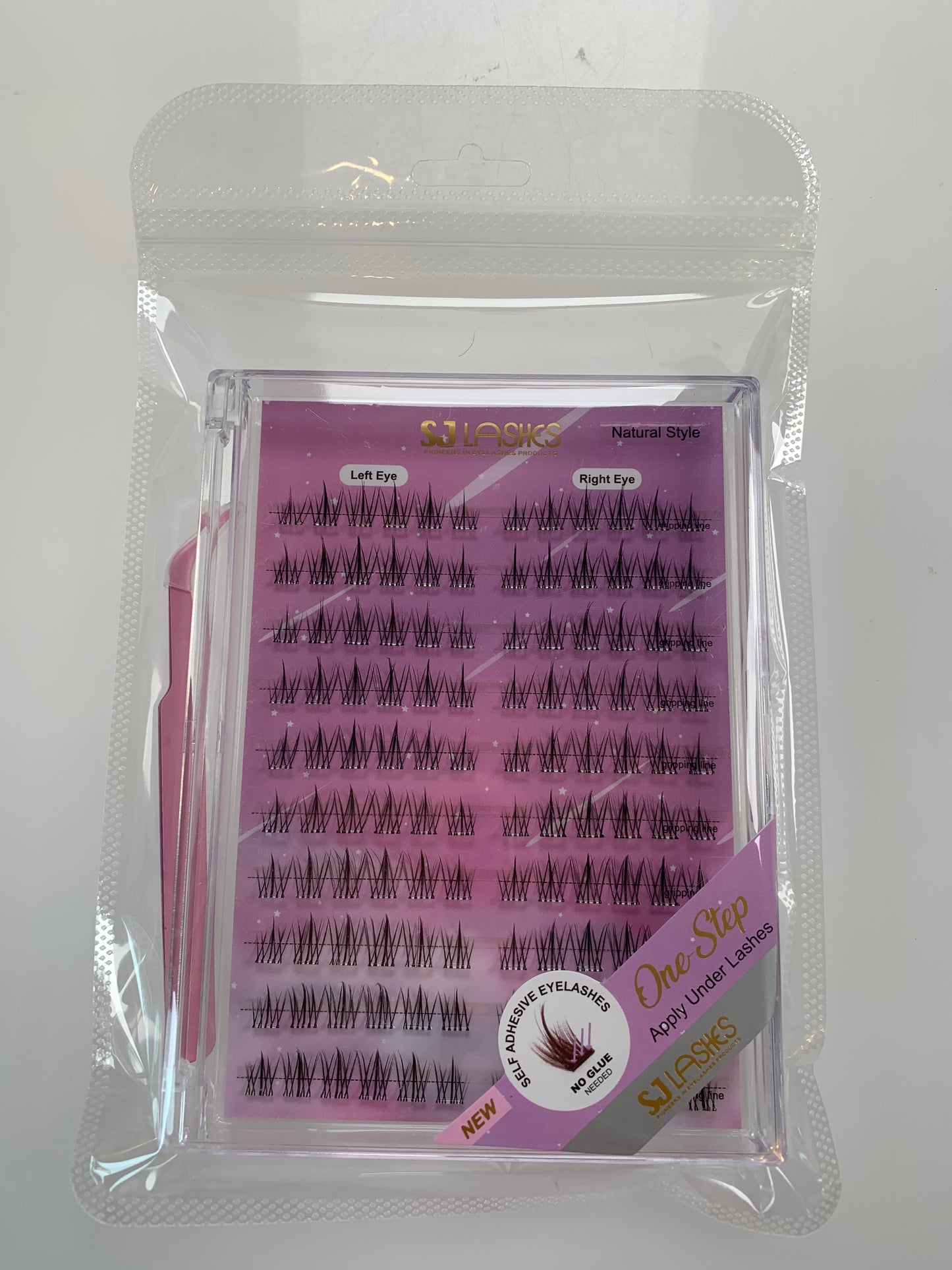 Classic Natural Look Press-On Cluster Lash Kit