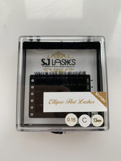 Featherlight Ellipse Flat Eyelash Extensions