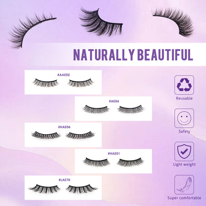 The Goddess 3D Faux Mink Lashes (5 Pairs) – Ultimate Volume Collection