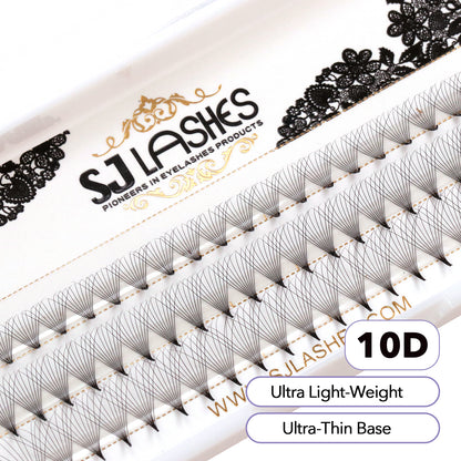 Pre Made Fan Lashes 10D