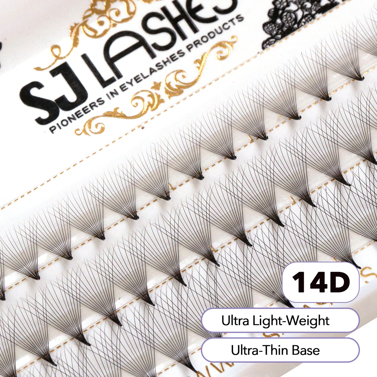 Pre Made Fan Lashes 14D