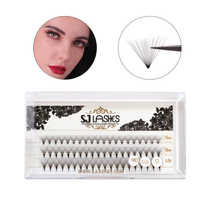 Pre Made Fan Lashes 18D