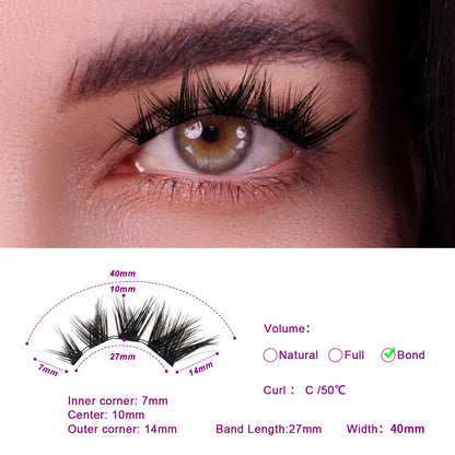 Sing-Pair Magnetic Lashes Kit #01