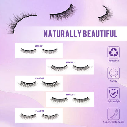 Накладные ресницы 5 пар