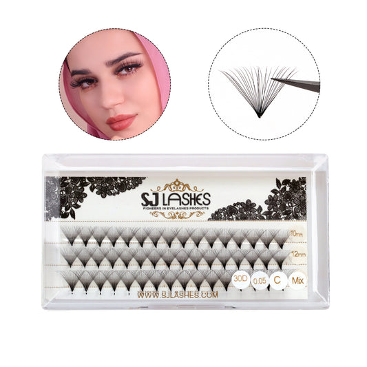 Pre Made Fan Lashes 30D