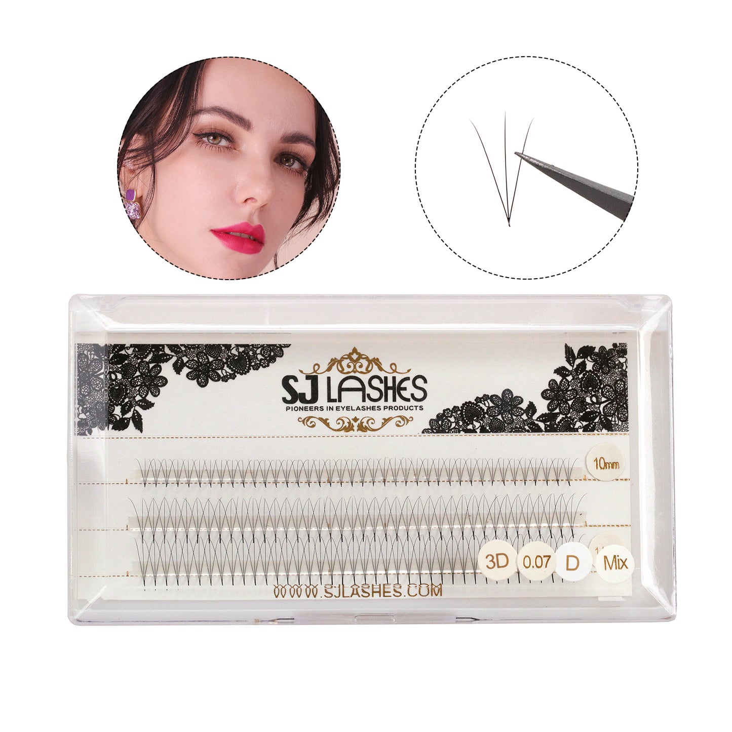 Pre Made Fan Lashes 3D