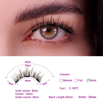 Sing-Pair Magnetic Lashes Kit #03