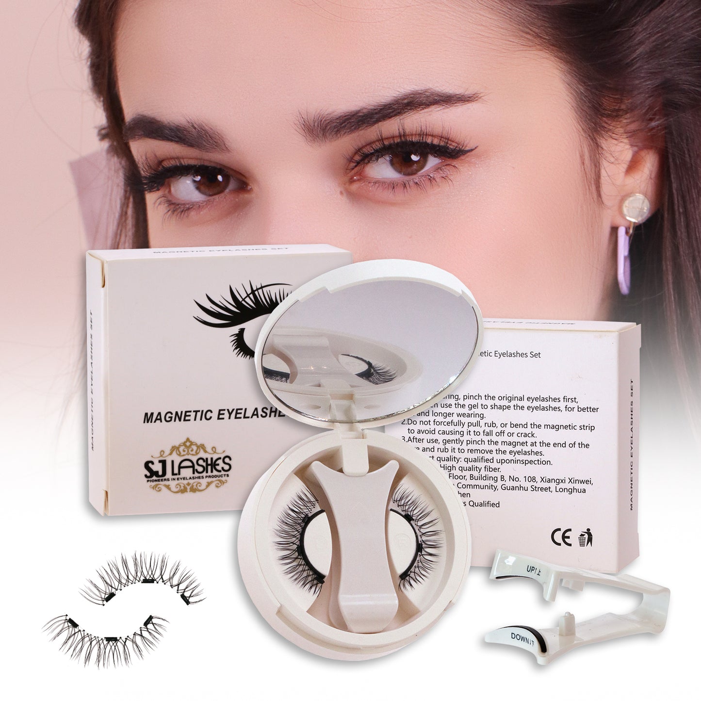 Sing-Pair Magnetic Lashes Kit #09