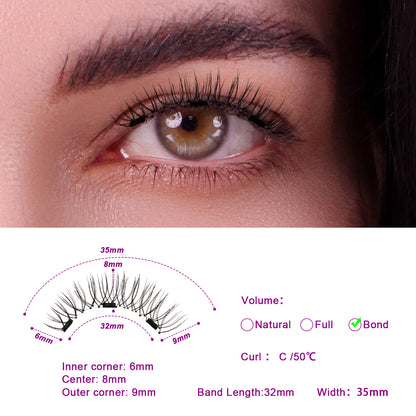 Sing-Pair Magnetic Lashes Kit #09