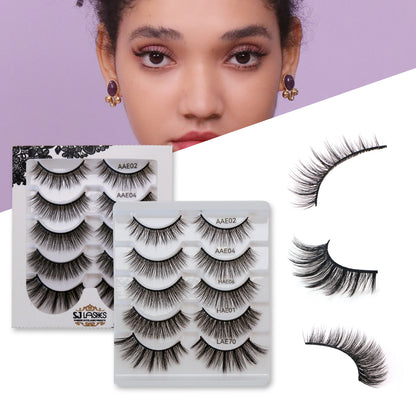 The Goddess 3D Faux Mink Lashes (5 Pairs) – Ultimate Volume Collection