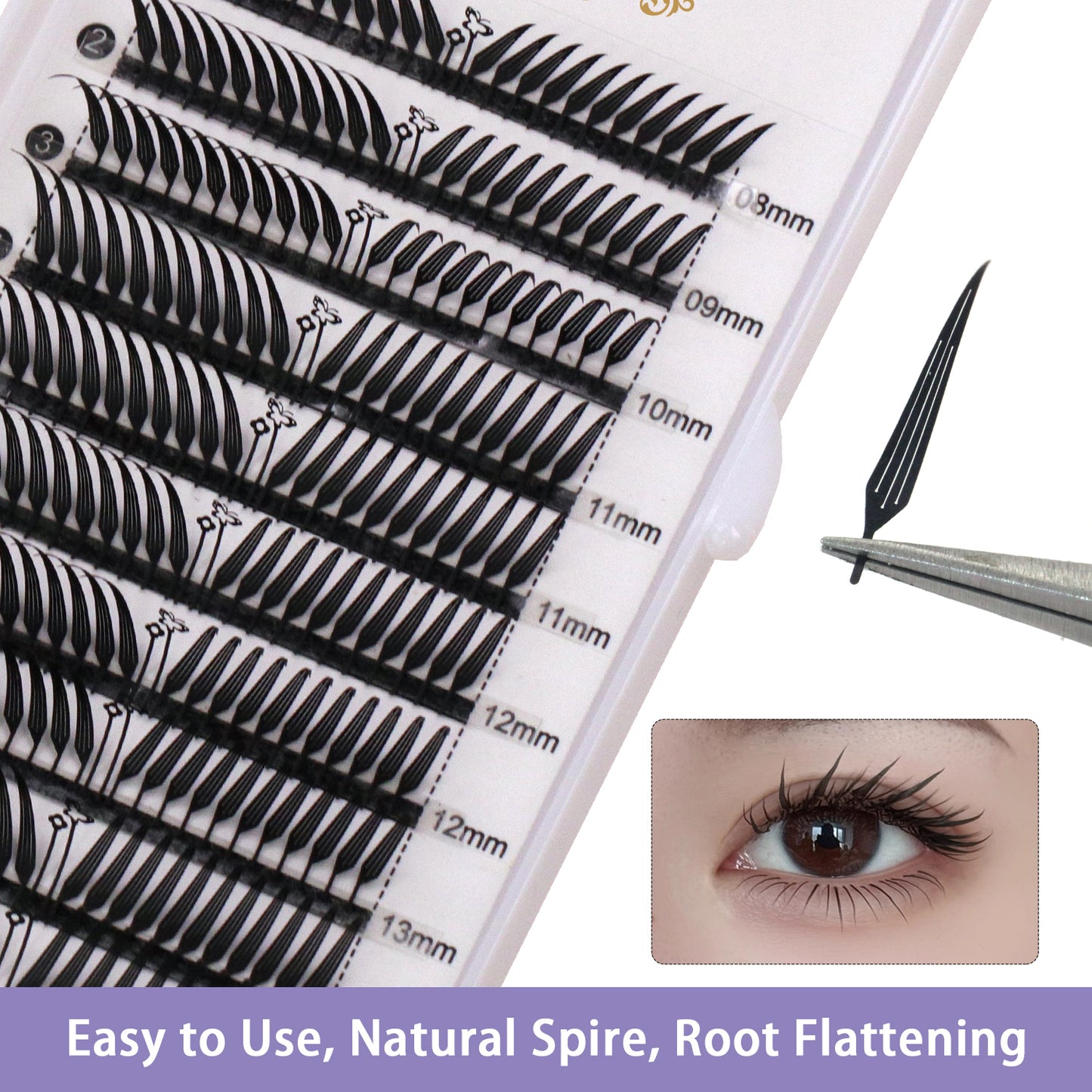 Anime Look Lashes Extensions Type G