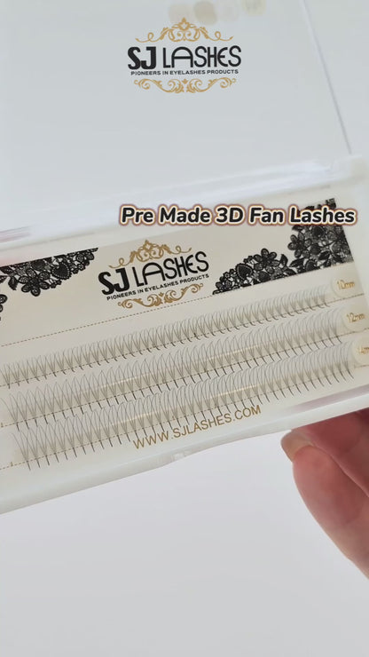 Pre Made Fan Lashes 2D